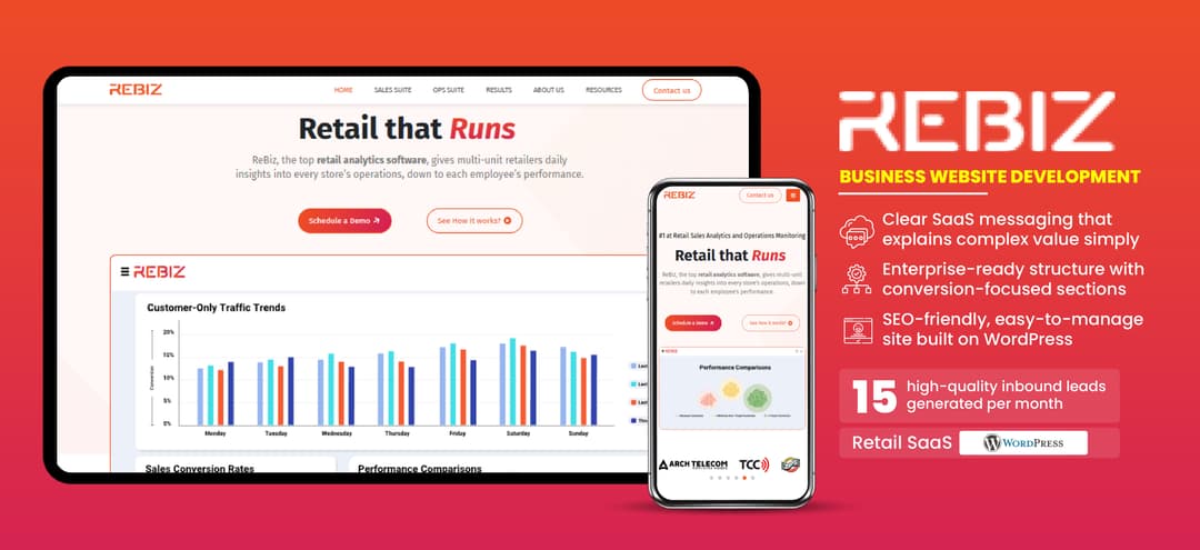 Translating Complex SaaS Value into a Clear, Conversion-Driven Website